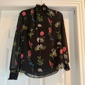 Ted Baker Botanical Blouse Size 1